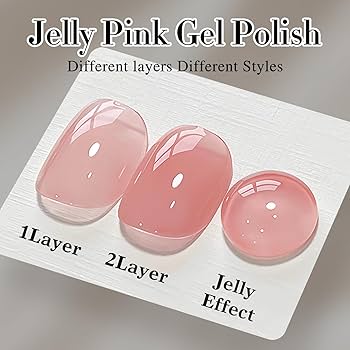 Amazon.com : Double Rhythm Translucent Gel Polish Sheer